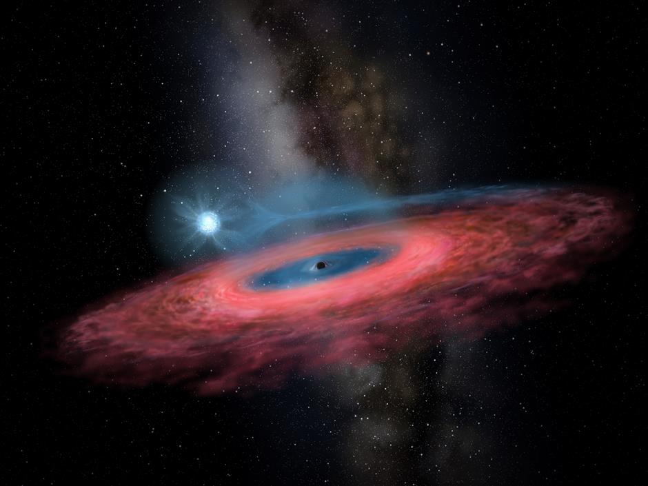 Chinese astronomers discover unexpected huge stellar black hole