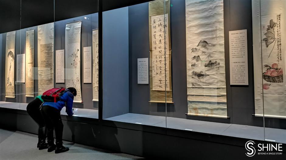 Zhejiang Museum exhibits donated artworks