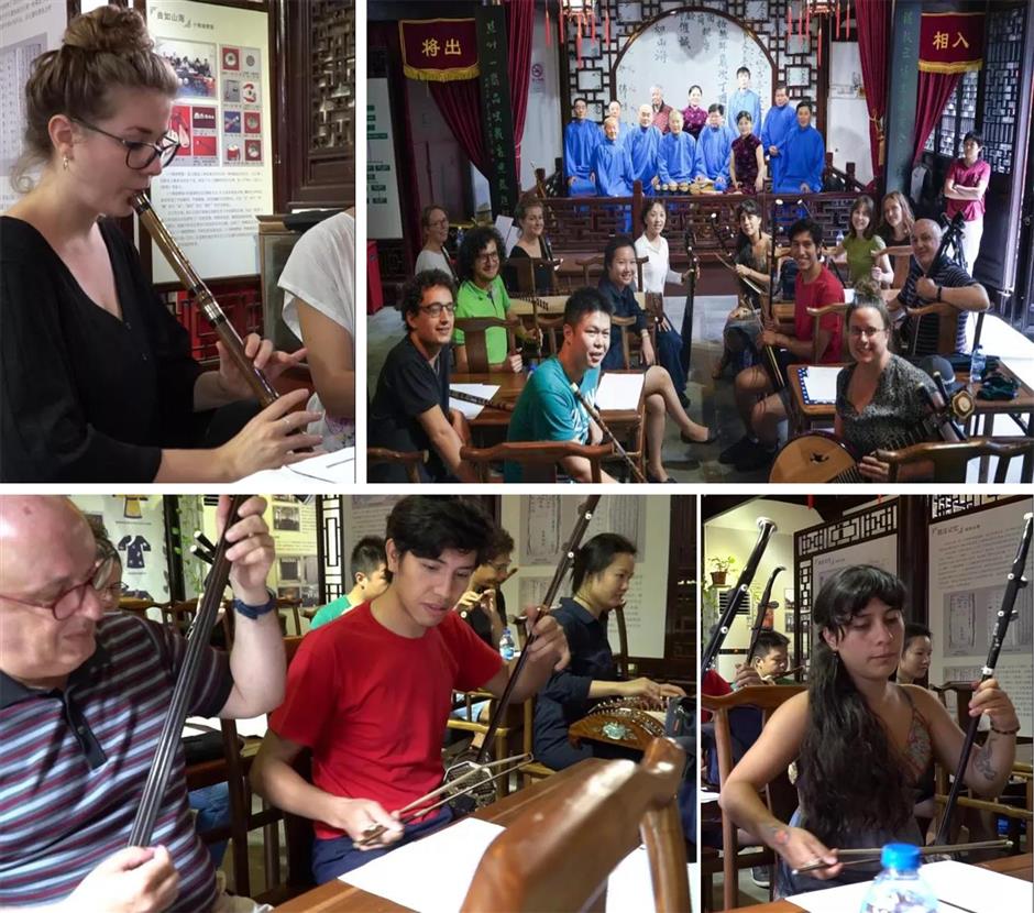 Swiss musicians tune up on Sijing visit