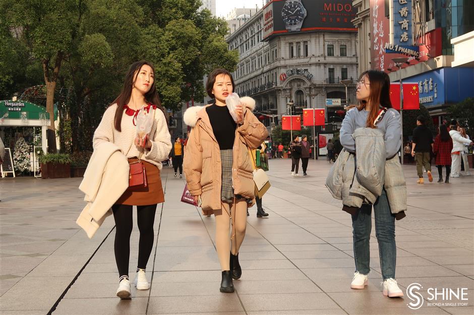 City enjoys a brief spring day in winter