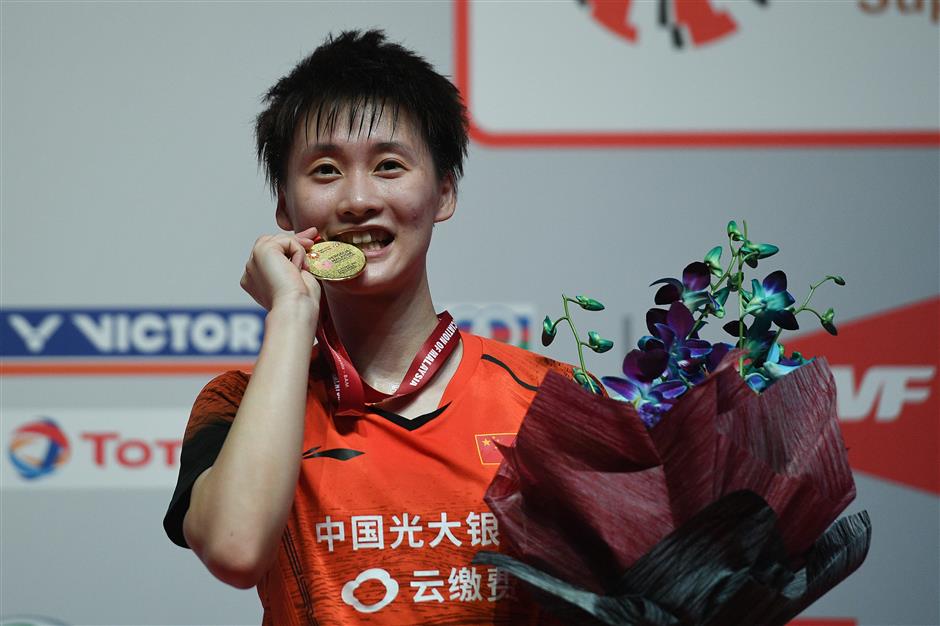 Chinese shuttlers bag three Malaysia Masters titles