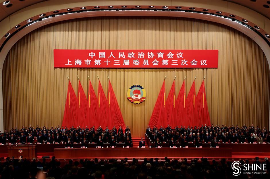 Annual political sessions kick off in Shanghai