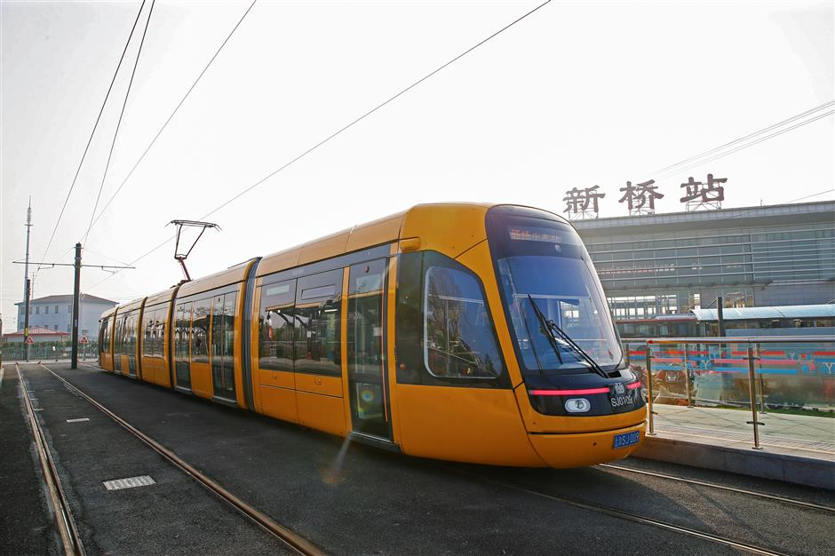 Easy transfers as tram car extension opens