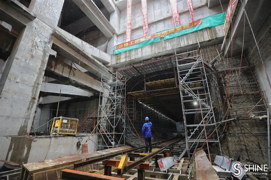 New Jing'an Temple station completed with cutting-edge equipment