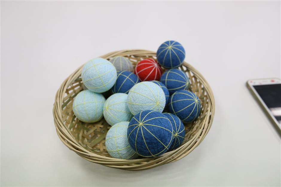 Course aims to revive temari skill in Songjiang