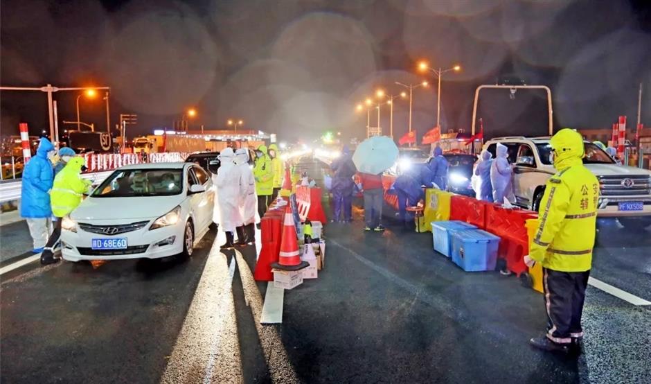 Checkpoint staff brave harsh conditions while keeping city safe