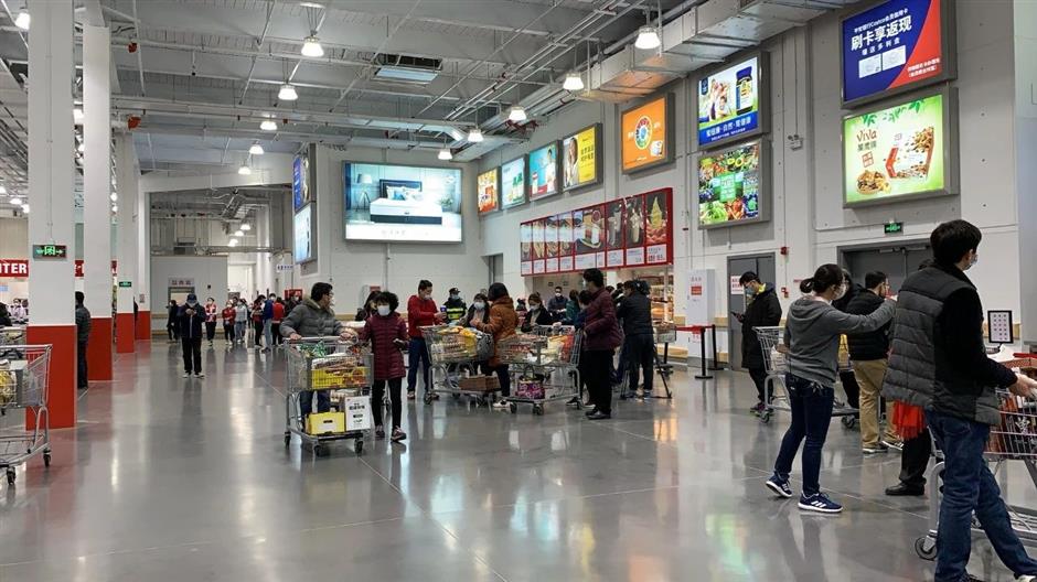 Minhang District acts to prevent Costco crowds