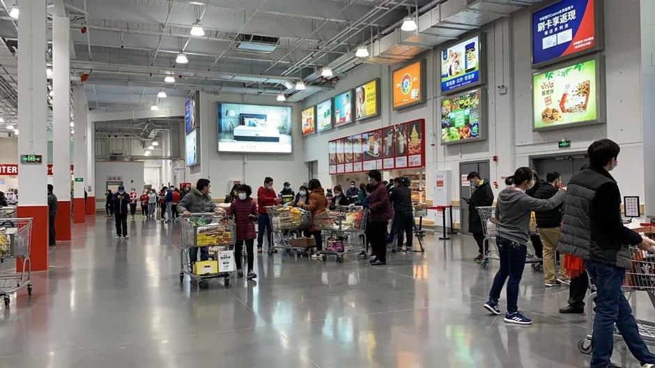 Minhang District acts to prevent Costco crowds