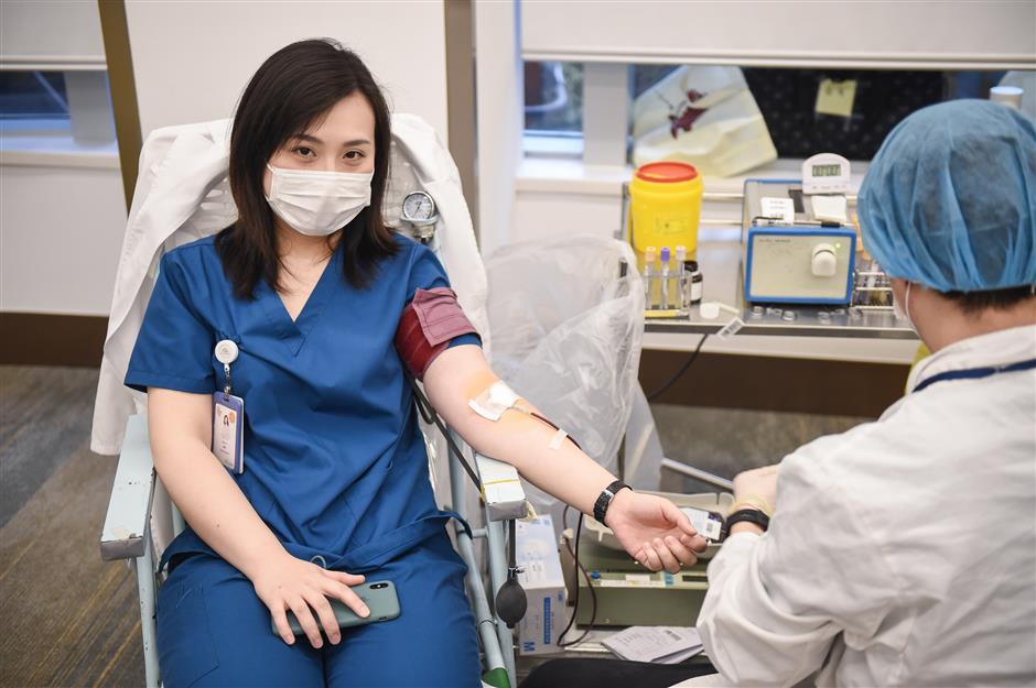 Blood shortage addressed at Jiahui International Hospital