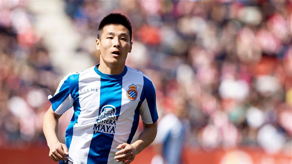 Quarantined Espanyol forward Wu tells mentor Xu not to worry