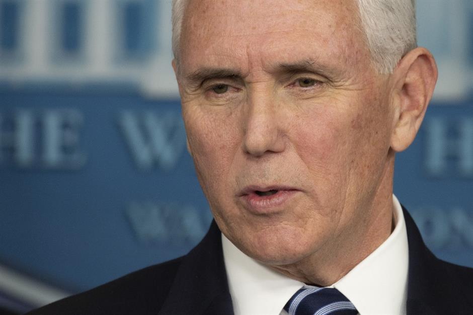 US Vice President Pence tests negative for coronavirus