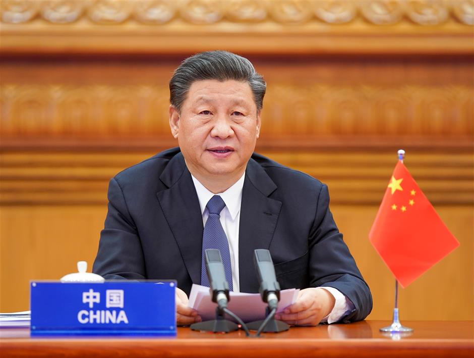 Xi calls for all-out global war against COVID-19 at extraordinary G20 summit