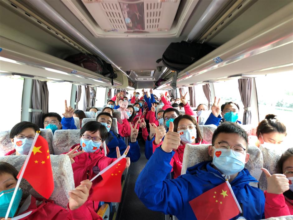 More local medics return home from Wuhan