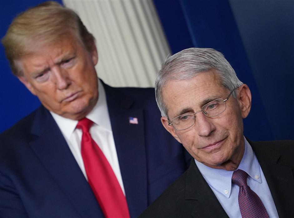 White House blocks Fauci from attending House hearing White House blocks Fauci from attending House hearing