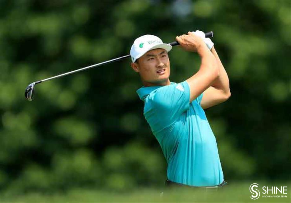 Golfer Li focused on self improvement during COVID-19 shutdown