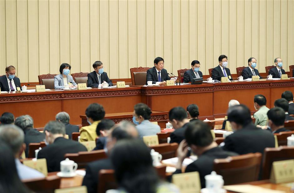 China's top legislature prepares for annual session