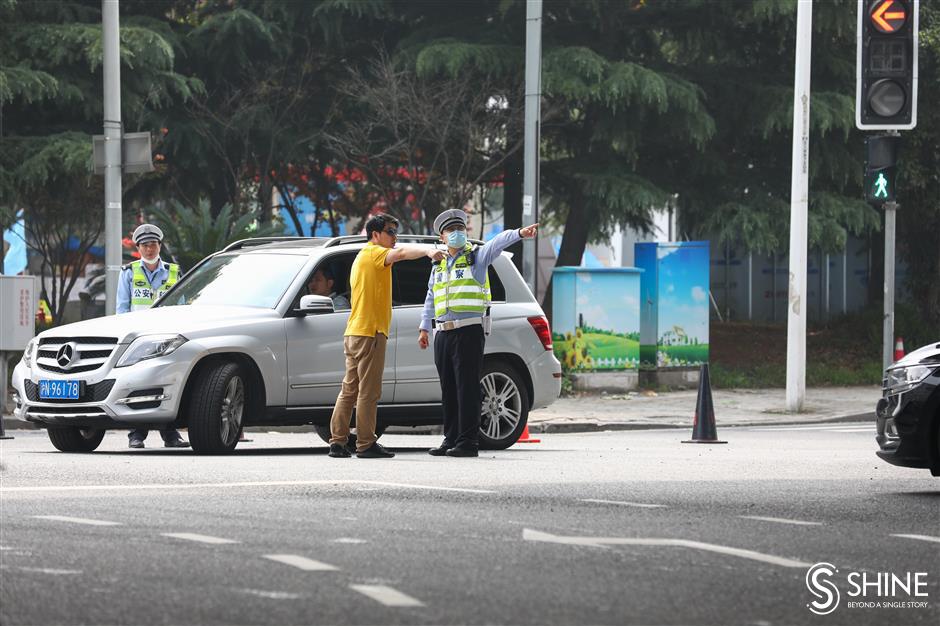 Big Monday morning congestion in road project area