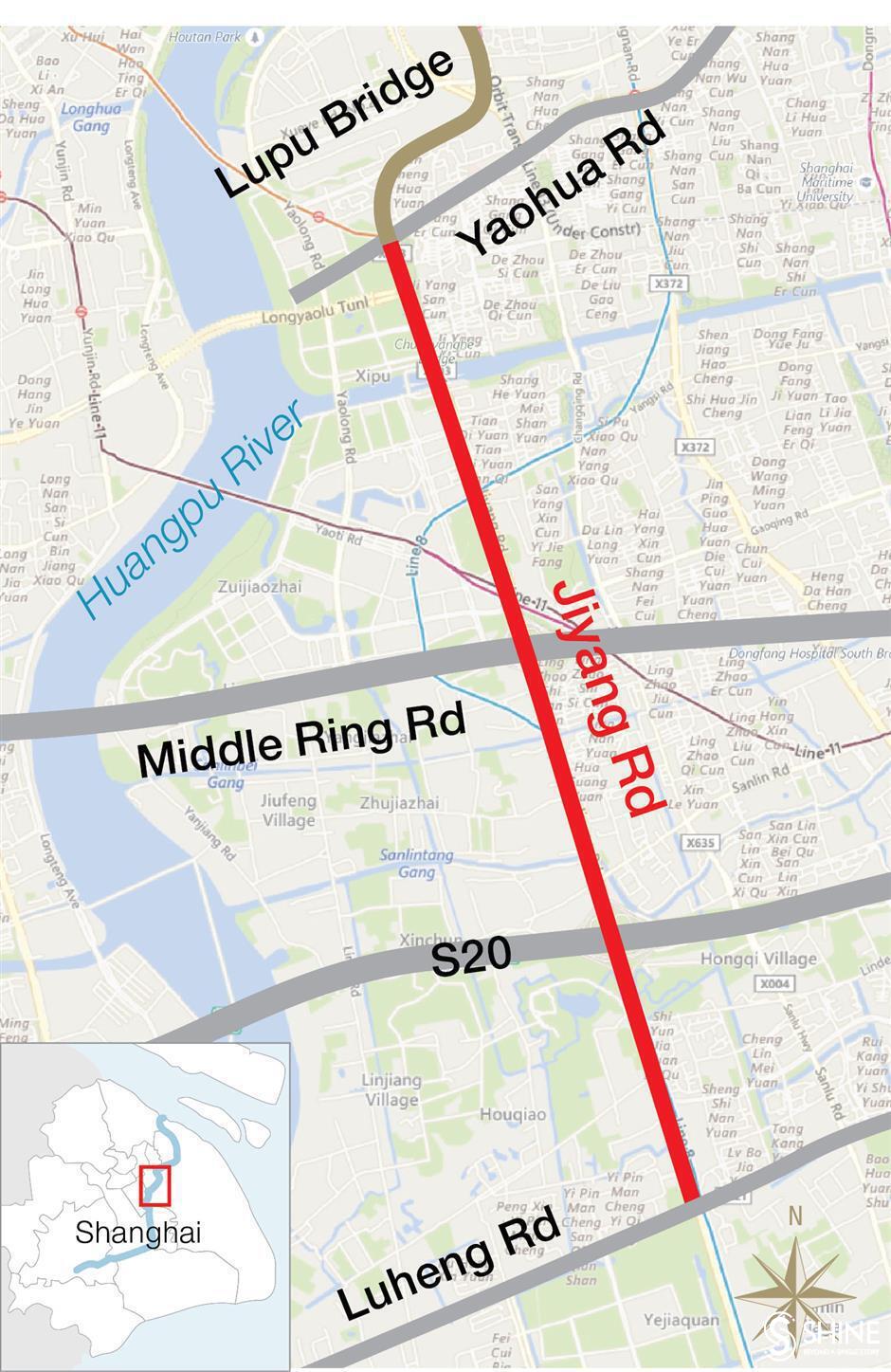 Big Monday morning congestion in road project area