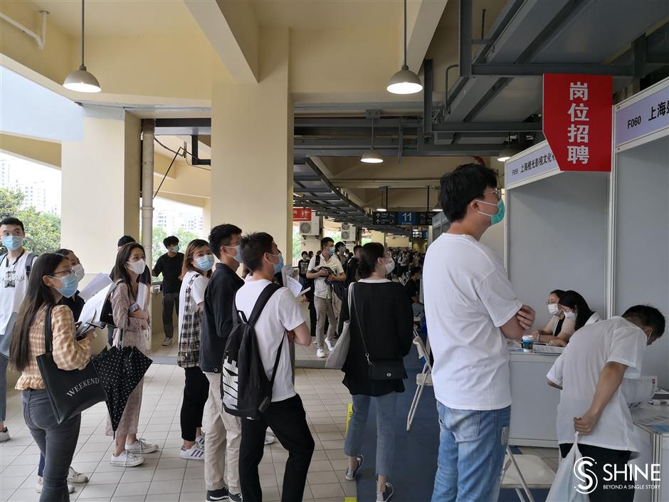 Huawei, Disney among employers at Pudong job fair targeting graduates