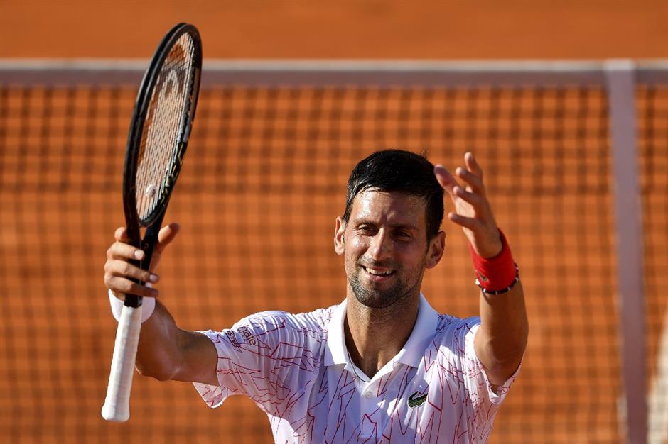 Djokovic tests positive for coronavirus, apologises to other players