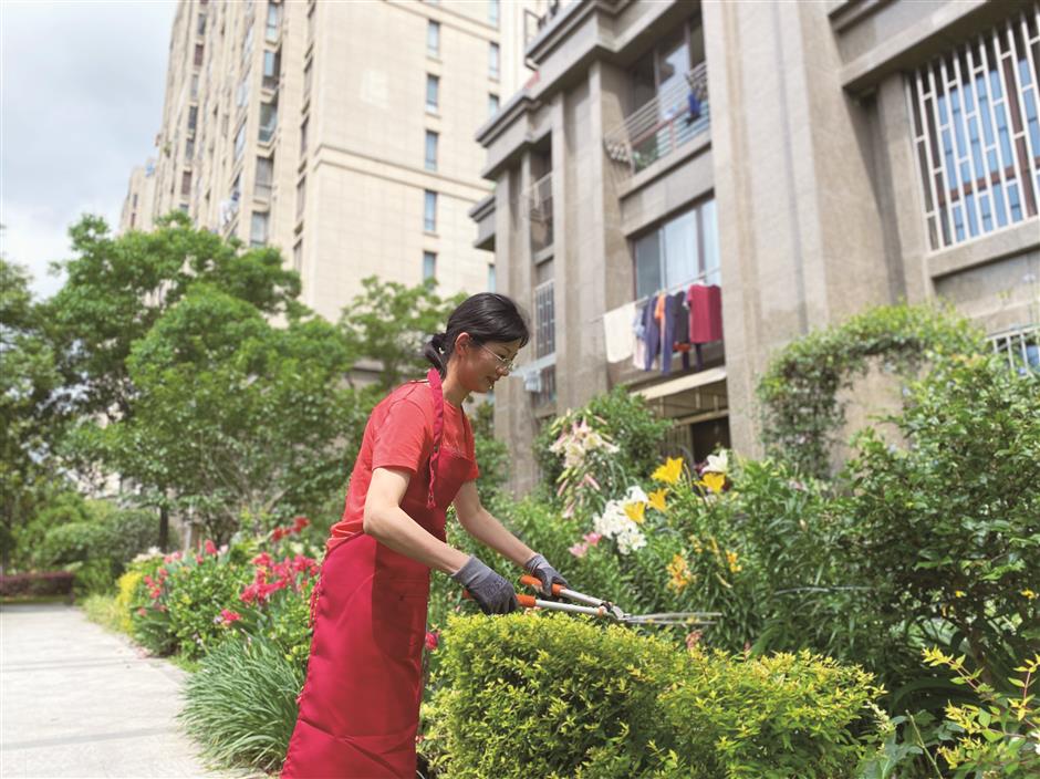 Gardeners bring new life into courtyards