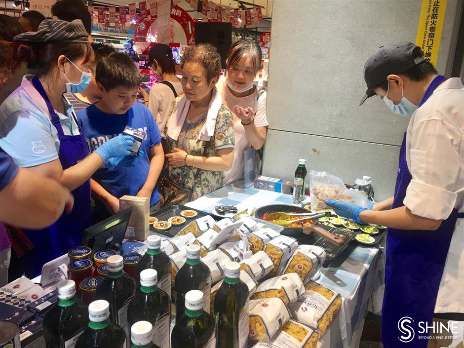 Changning gears up for CIIE with Italian Food Week