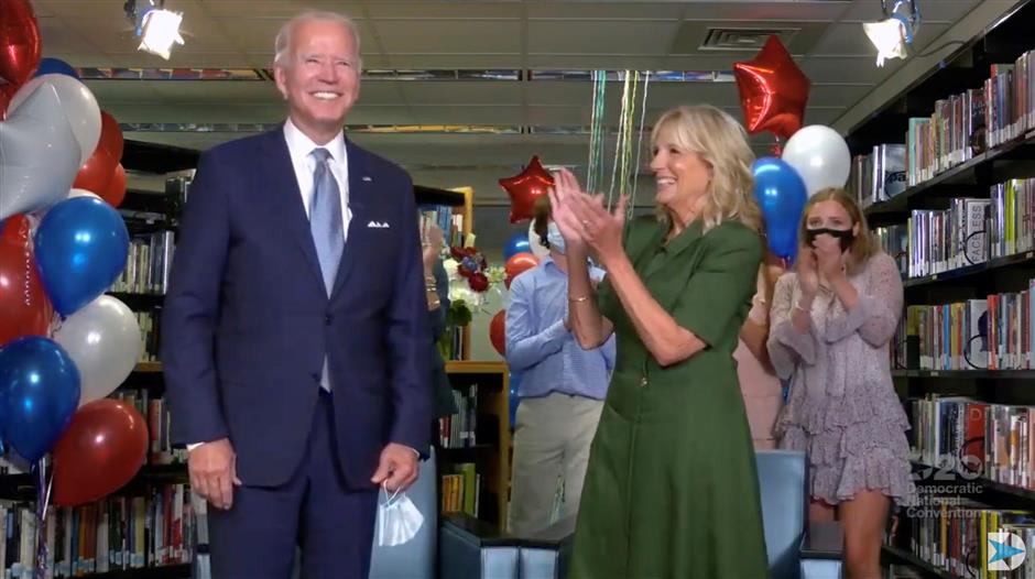 Biden formally nominated as Democratic candidate to challenge Trump