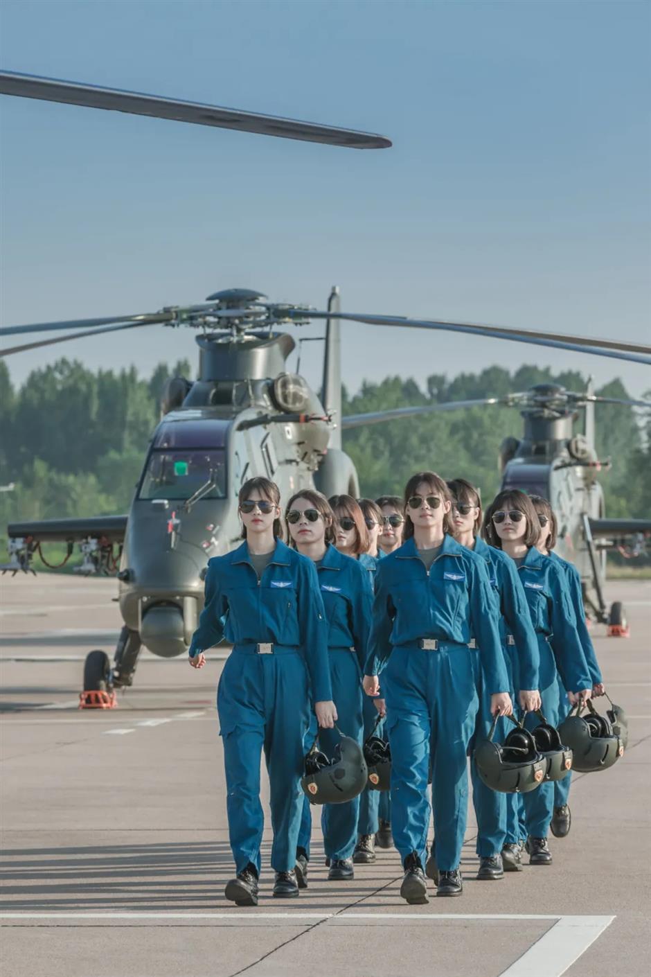 Chinese female pilots make landmark solo flights