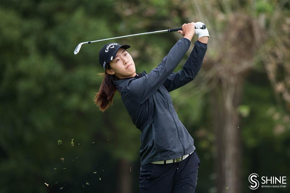 Amateurs in control at Jiangsu CLPGA event