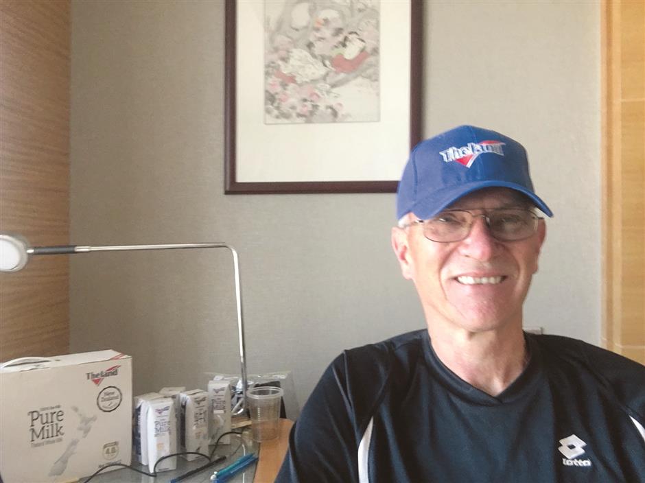 Milk New Zealand exhibitor chuffed with quarantine and room with a view