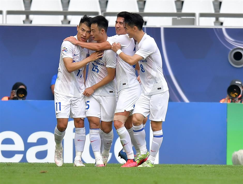 Shenhua makes winning start in AFC Champions League