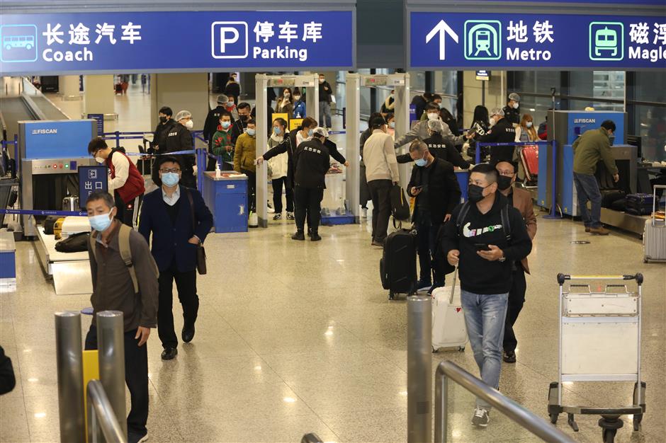 Strict measures at Pudong airport for freight