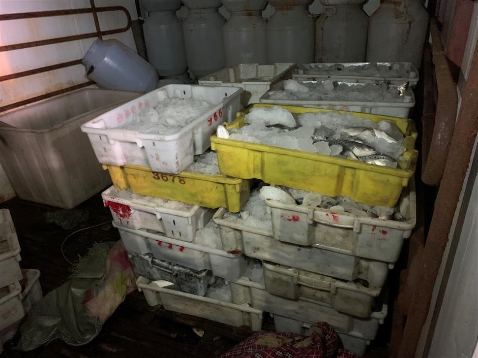 River workers held in illegal fishing case