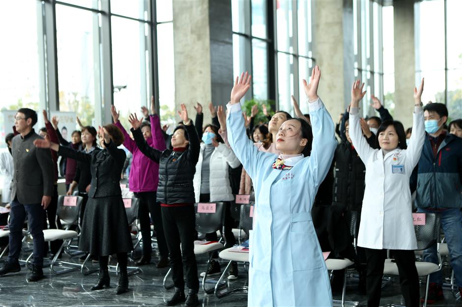 TCM doctors take their services to the office SHINE News