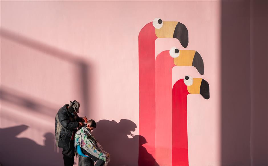 Turning negative spaces under bridges to colorful parks