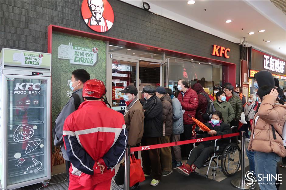 Better management ensures the smooth running of the KFC food bank