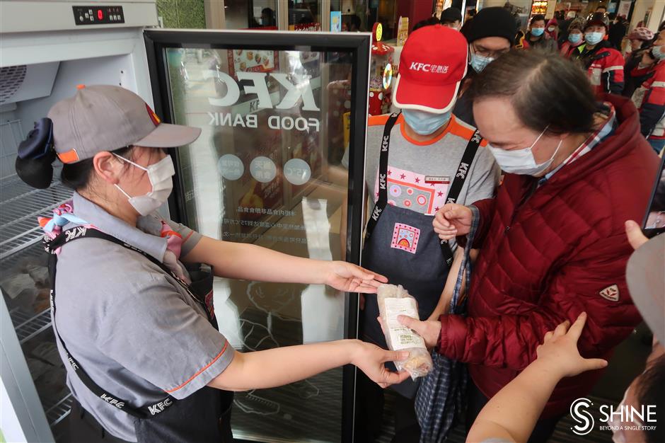 Better management ensures the smooth running of the KFC food bank
