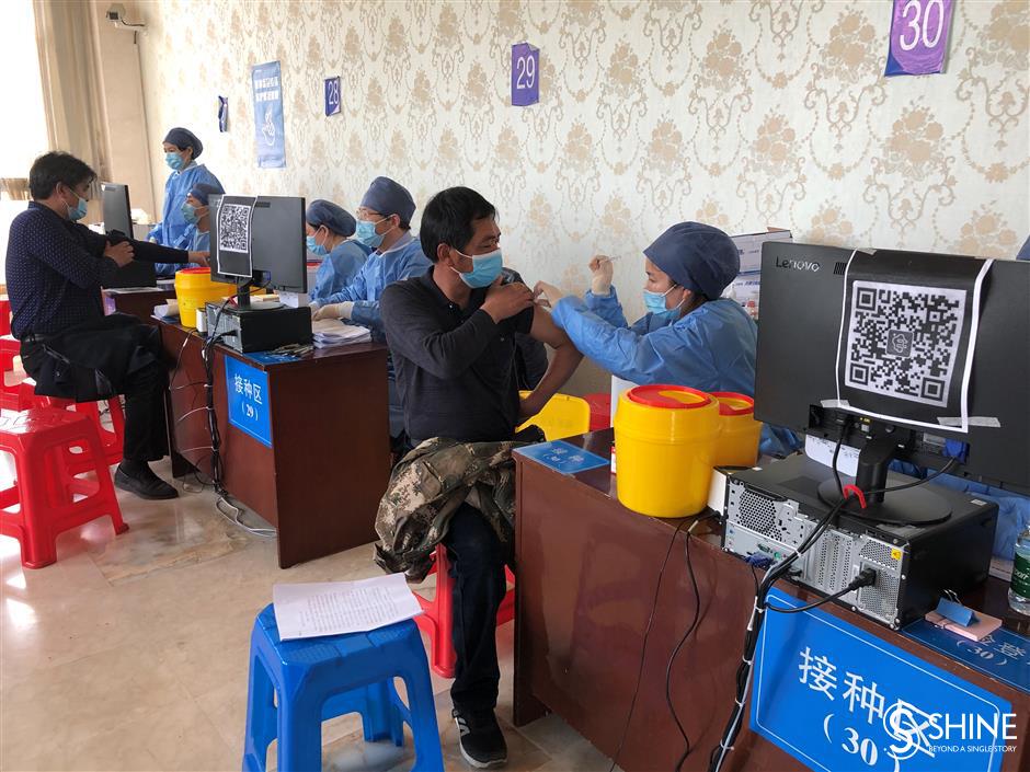 Chongming highlights vaccination success