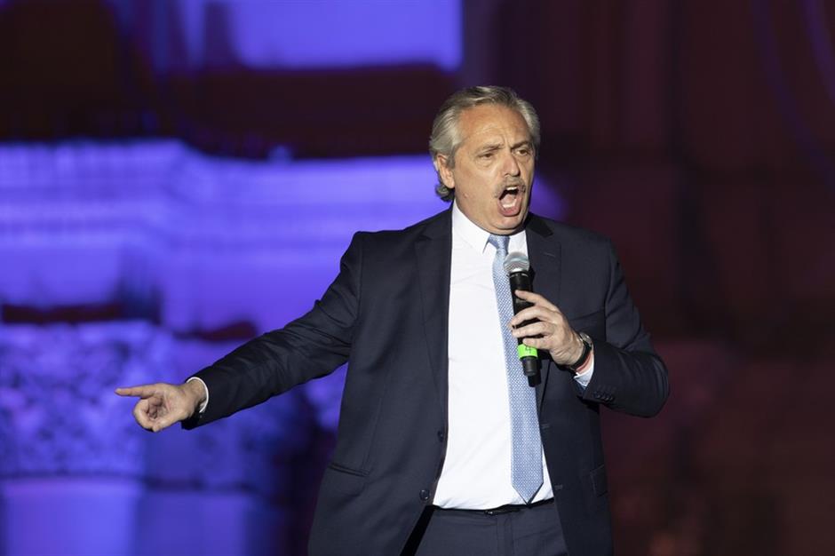 Argentine president infected with COVID-19