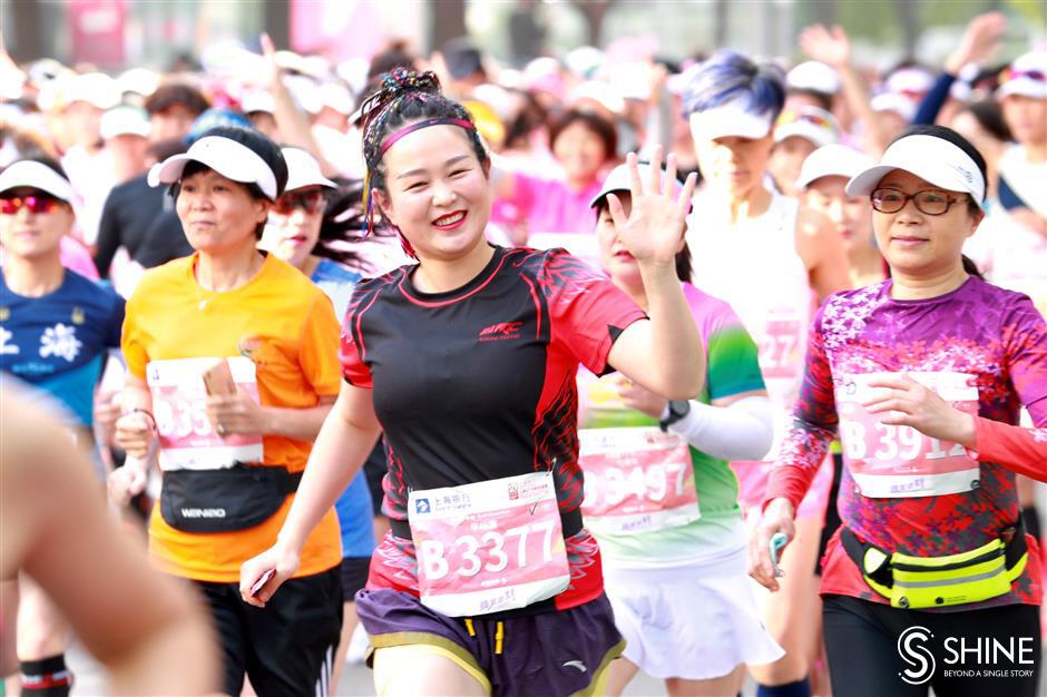 Making all the running in womens half marathon