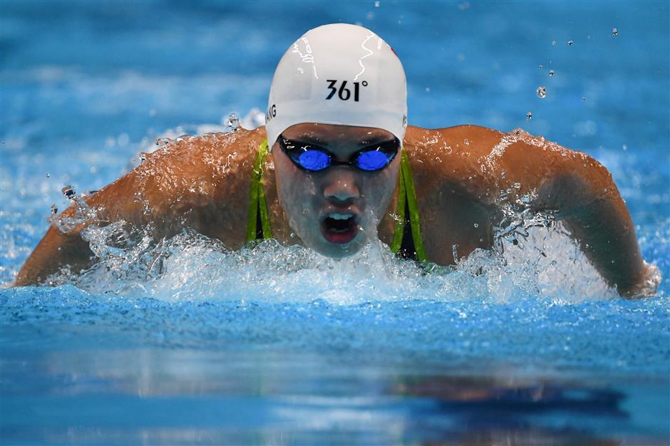 New butterfly queen boosts Chinas Olympic swimming hopes