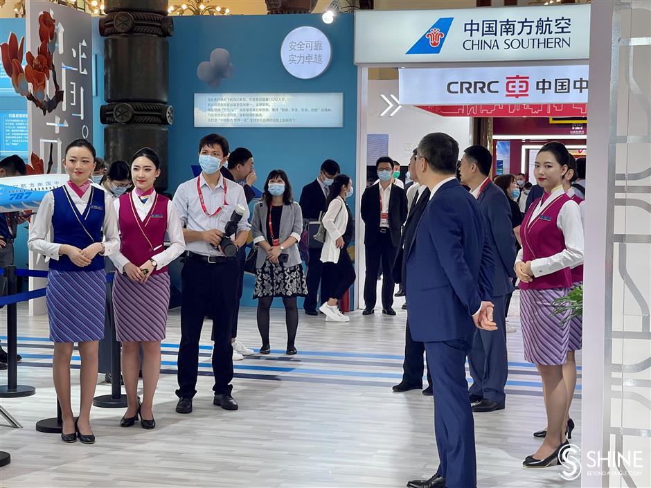 Airline showcases reliability on China Brand Day