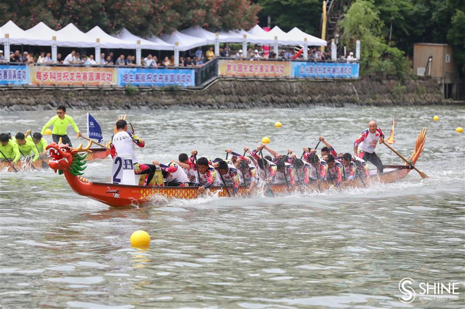 Dragon boat races set to return to Suzhou Creek