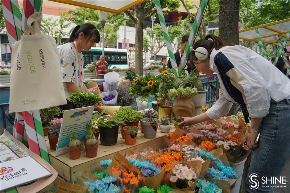 Jing'an fair promotes greener lifestyles