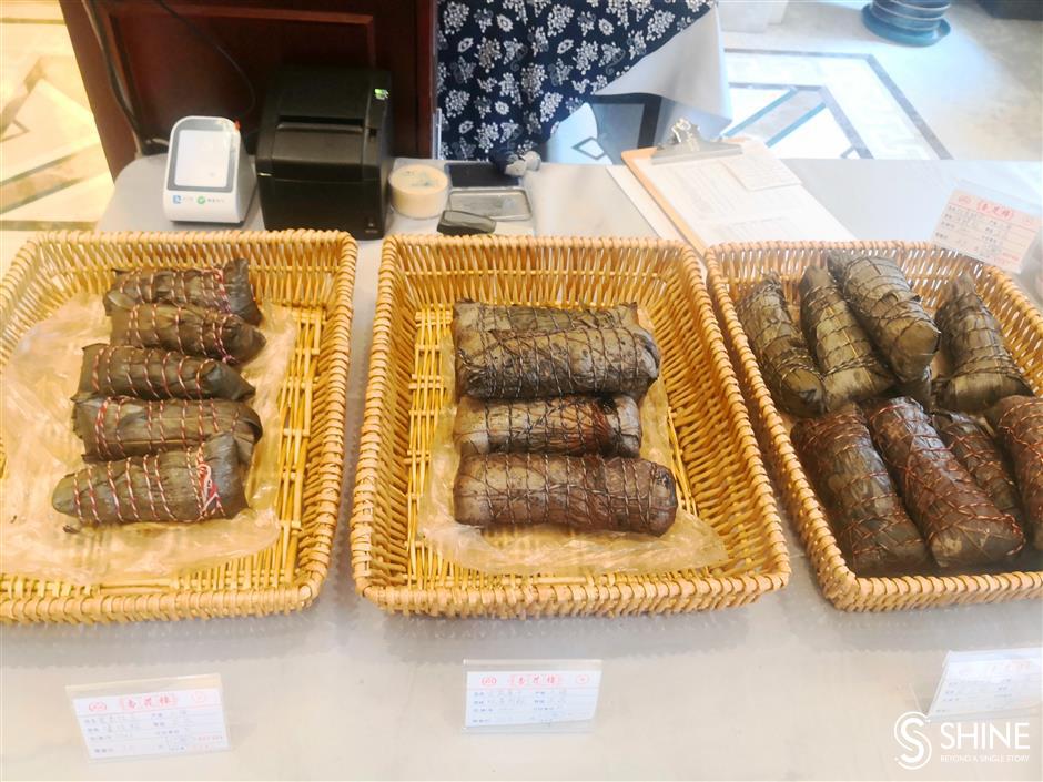 Traditional snack signals the advent of the Dragon Boat Festival