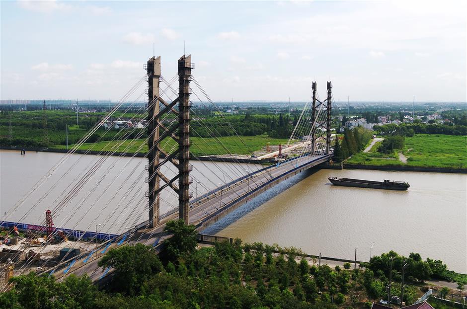 Rebuilt 'mother of cable-stayed bridge' opens to traffic