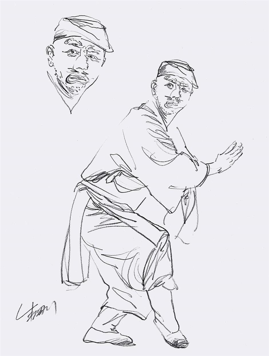 Artist's deft sketches capture characters of opera forever