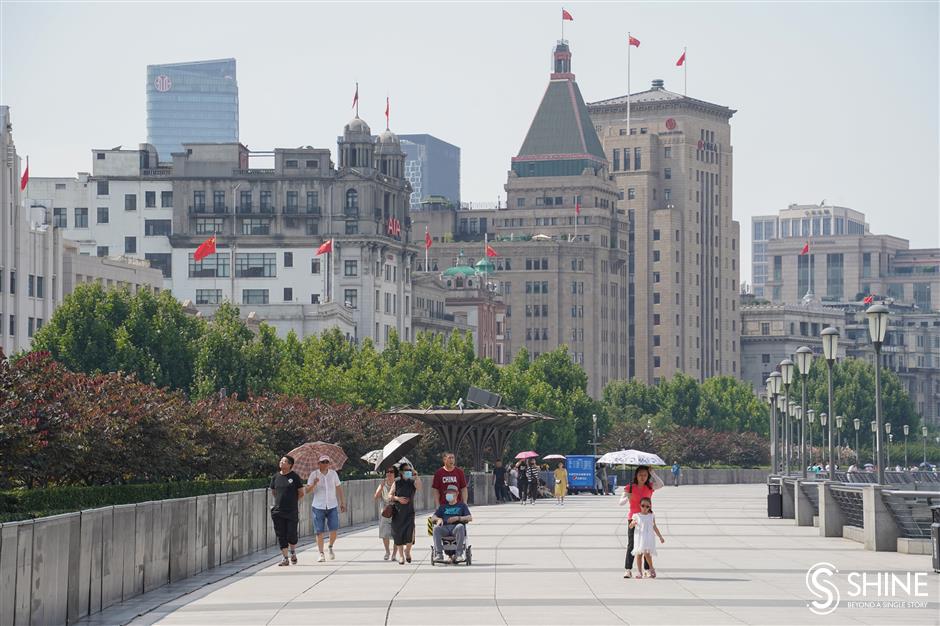 Shanghai sizzles under <i>xiaoshu</i> summer sun as mercury hits 37