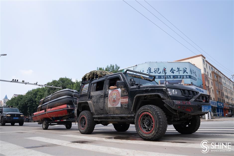 Shanghai rescue team supporting Henan floods heads back to help with typhoon