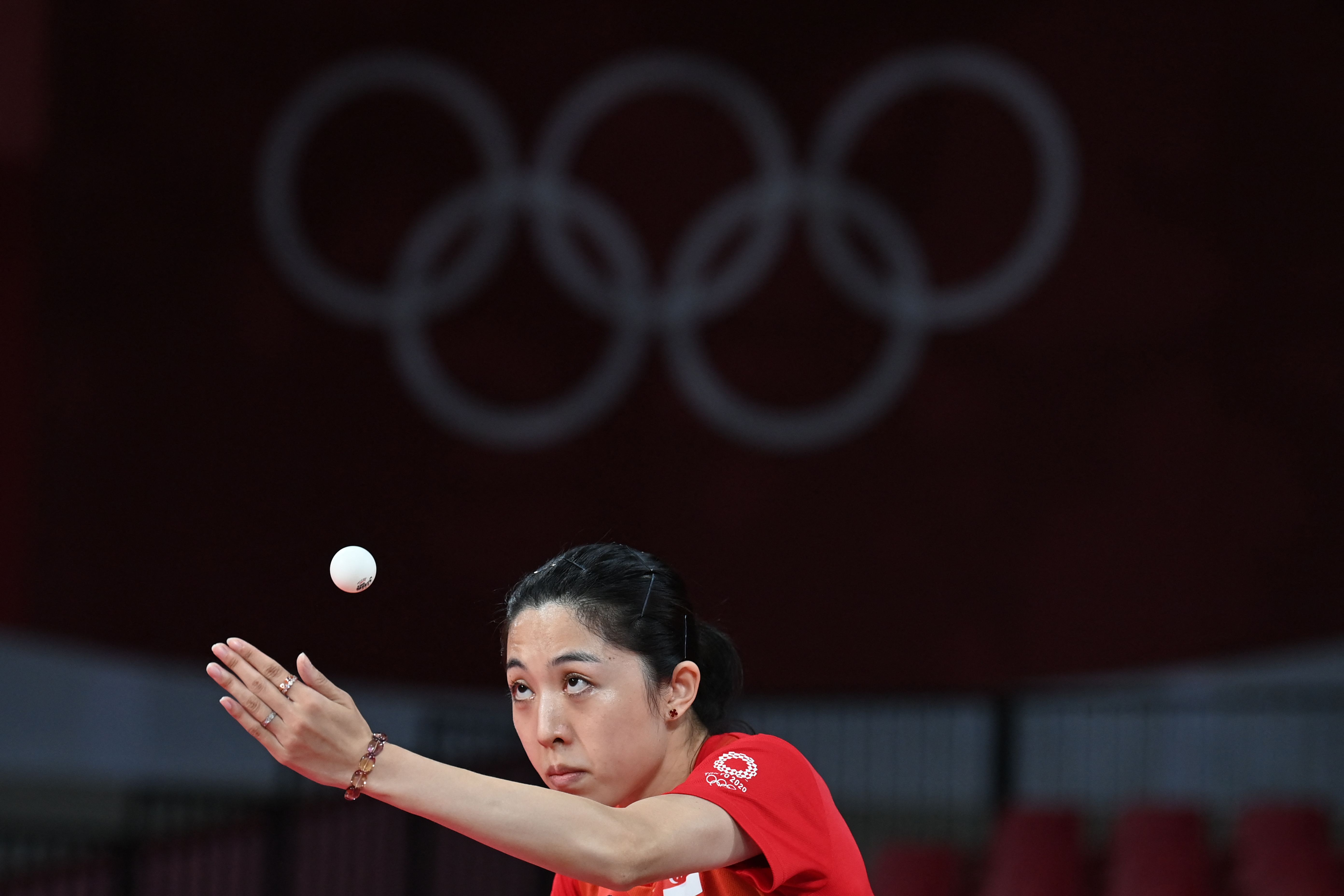 Singapore to face China in Olympic table tennis women's team quarters